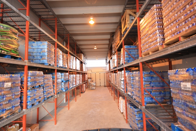 Front-to-rear layout to fully maximize storage capacity of the entire space - Bahamas Logistic Centre LTD.